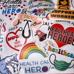 Healthcare Heroes Sticker Collection